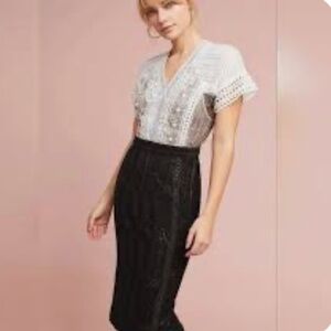 Anthropologie Byron Lars Beauty Mark Ruth Column Dress